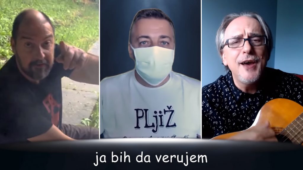 (VIDEO) Pljiž u pjesmi isprozivao Vučića i Krizni štab