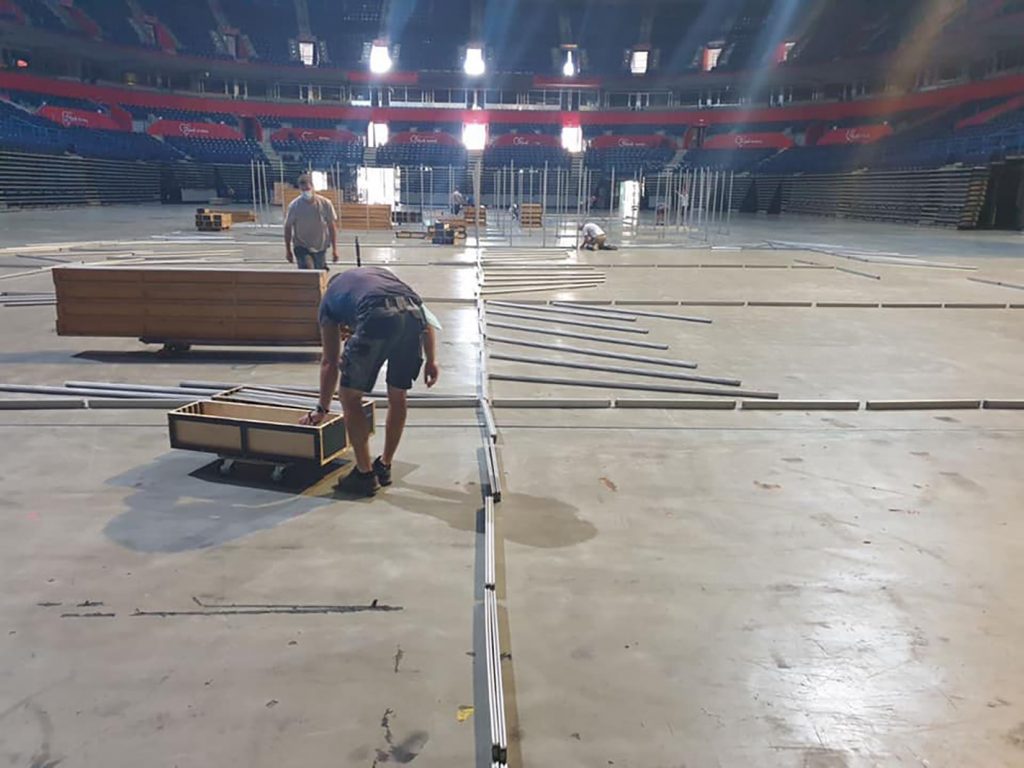 Beograd: Arena, najveća sportska hala od danas kovid bolnica