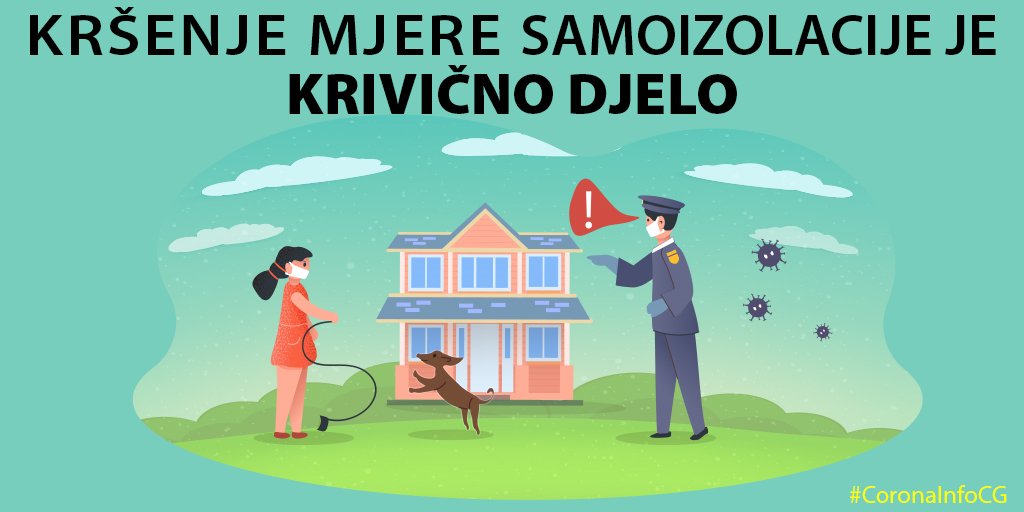 NKT: Za kršenje samoizolacije do 12 godina zatvora