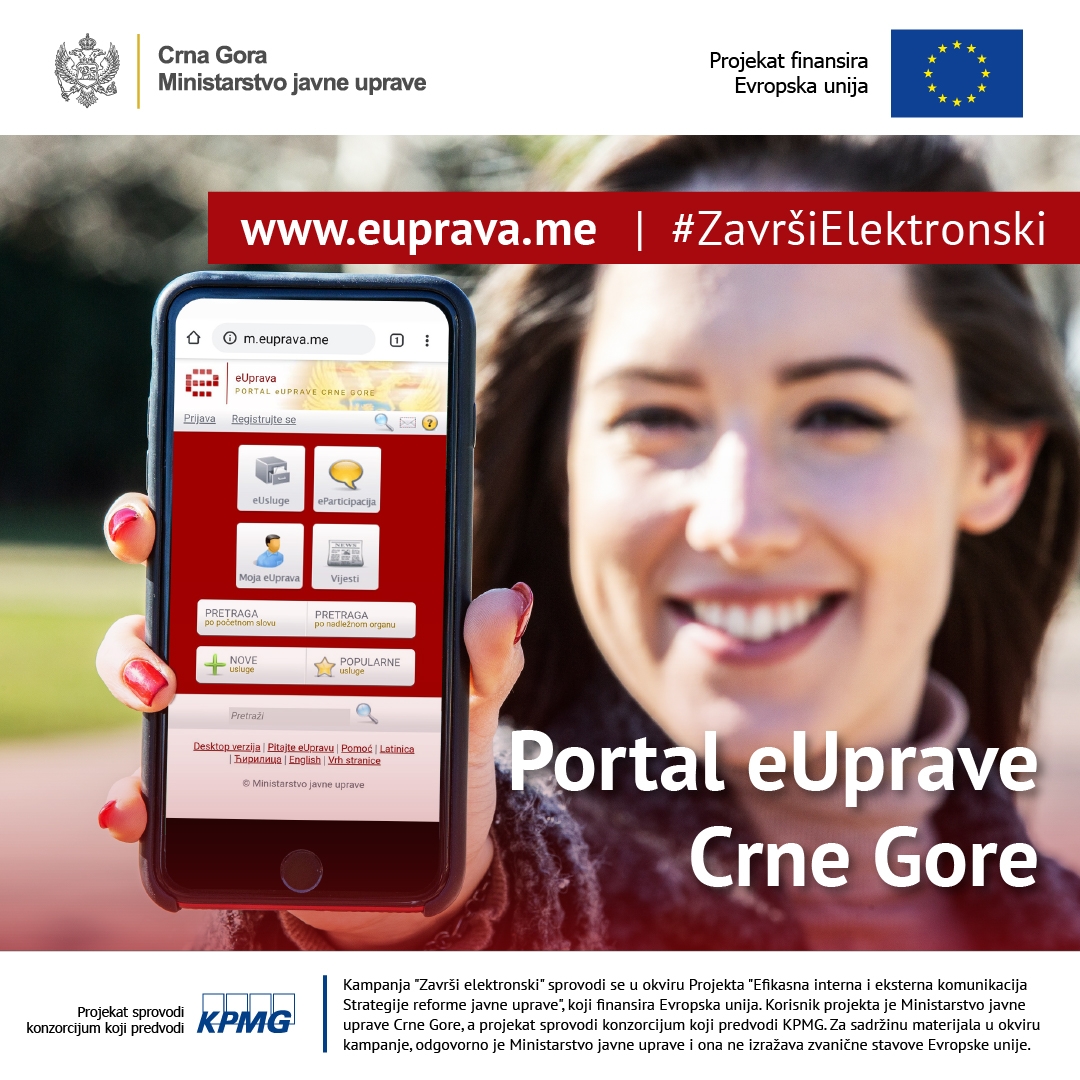 Završi elektronski preko portala eUprava