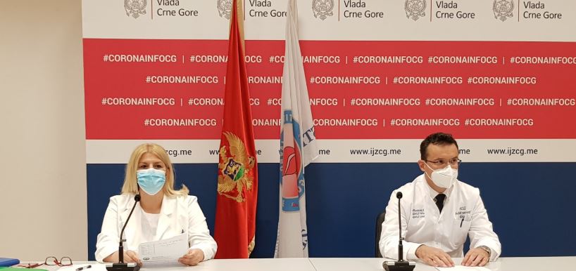 Još 53 osobe pozitivne na korona virus, u Podgorici 35