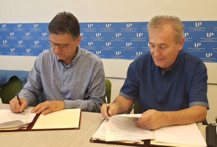 UPCG i Sindikat građevinarstva potpisali Granski kolektivni ugovor