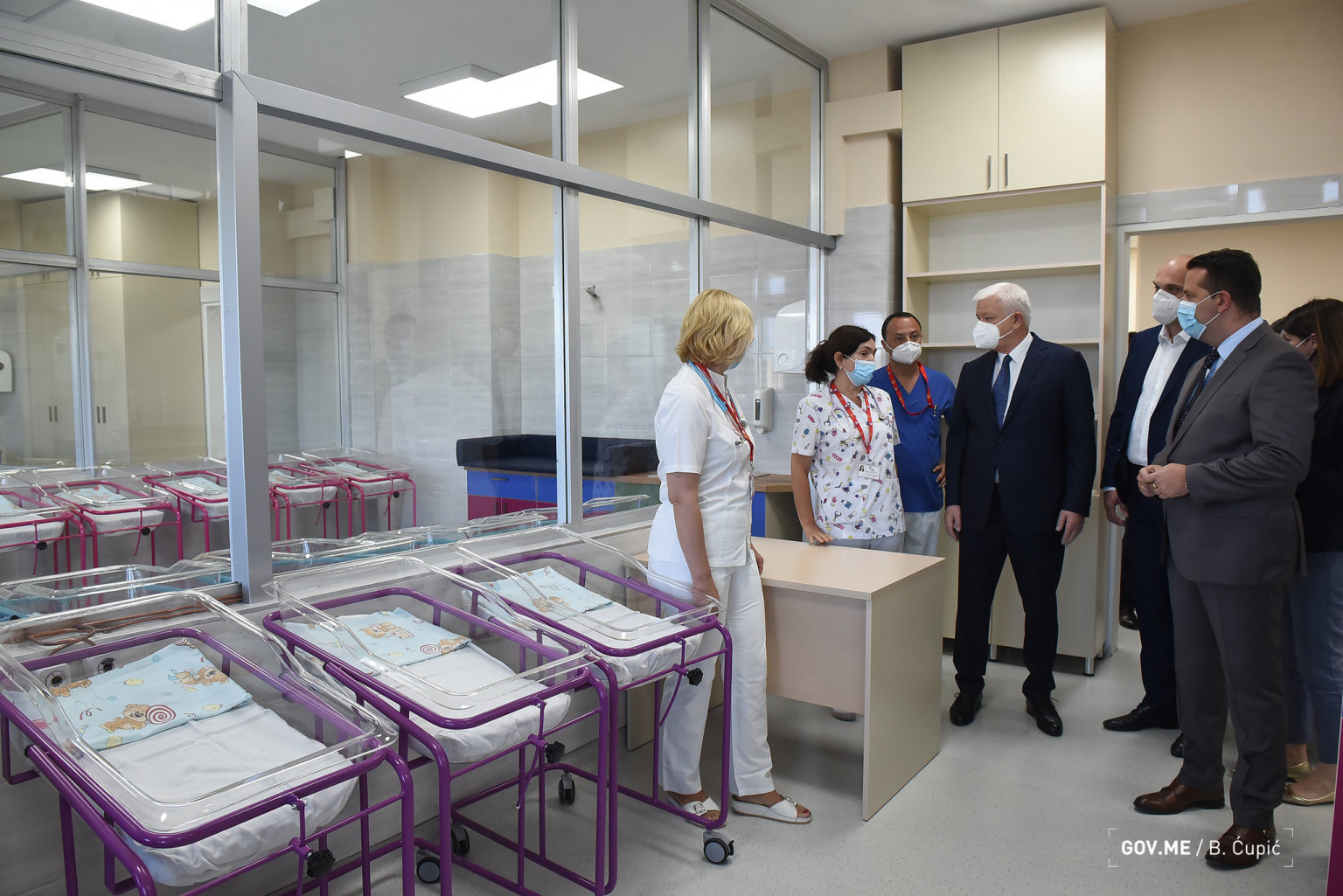 Marković otvorio rekonstruisano Akušersko odjeljenje u KCCG i najavio nova ulaganja od 17 miliona eura