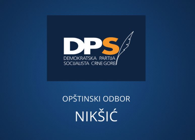 OO DPS Nikšić: Družinu okupljenu oko Mandića, Medojevića, Bečića, Abazovića, a sve pod pokroviteljstvom MCP-a građani će poslati u prošlost
