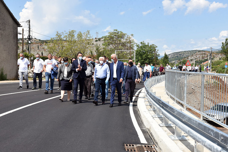 Marković obišao rekonstruisanu dionicu puta Podgorica – Danilovgrad