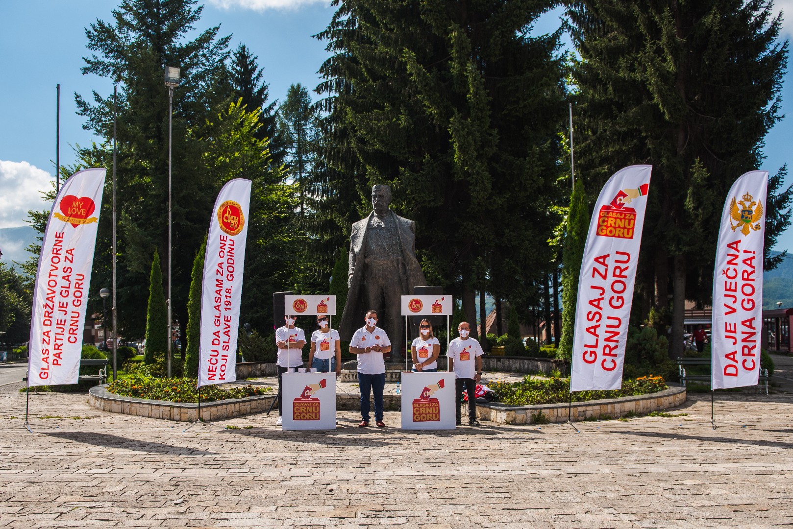 CKM: Građane Mojkovca i Kolašina ne zanimaju izborni programi već odbrana Crne Gore