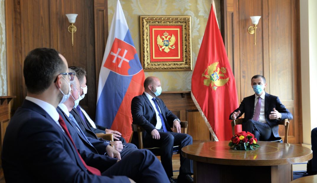 Bošković-Nađ: Nastavljamo sa saradnjom, Slovačka podržava Crnu Goru
