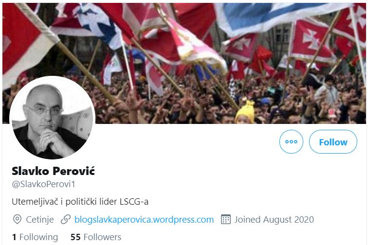 DFC pozvao Demokrate da uklone lažni profil Slavka Perovića