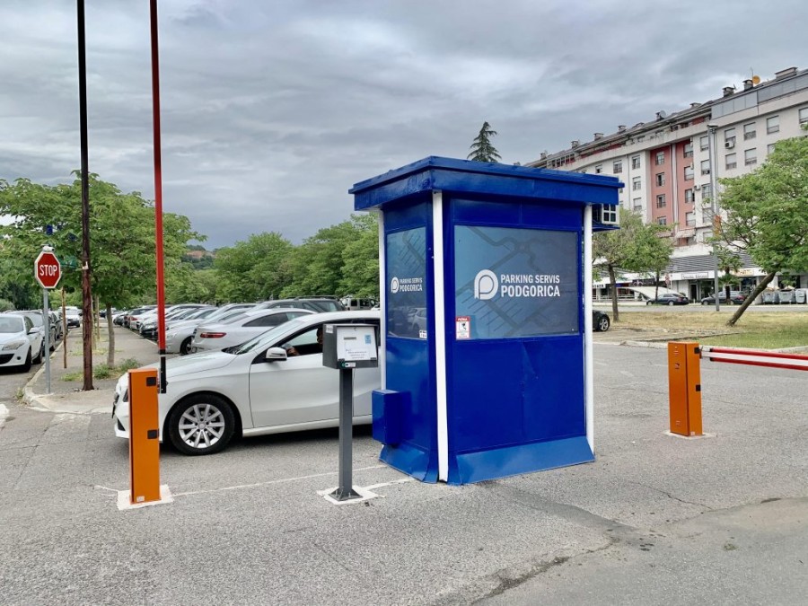 Tokom praznika parking u Podgorici će se naplaćivati samo na dva parkirališta