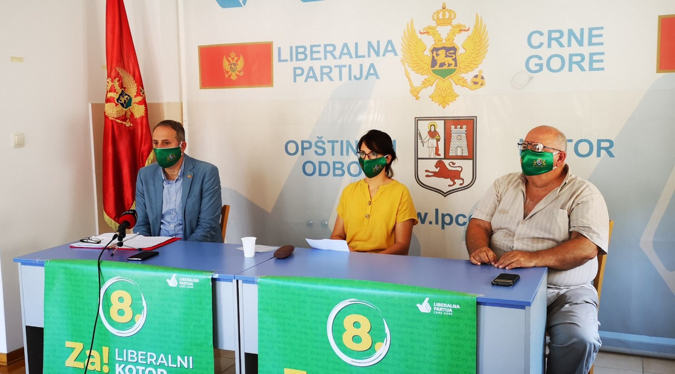 Kotorski Liberali: Veliki podsticaj da nastavimo da se borimo za ono u što vjerujemo