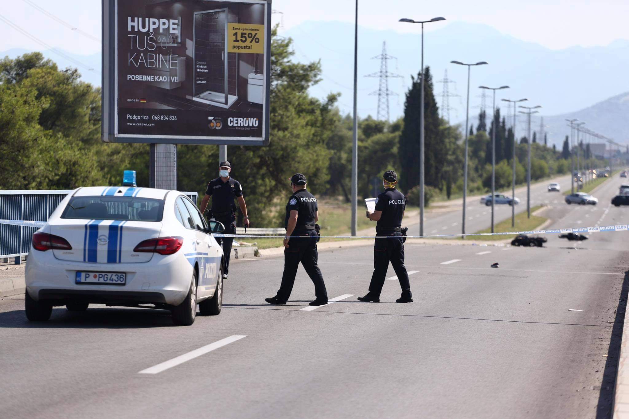 U sudaru dva motocikla jedan Podgoričanin stradao, drugi u teškom stanju: Nesreću izazvao nepoznat automobil?