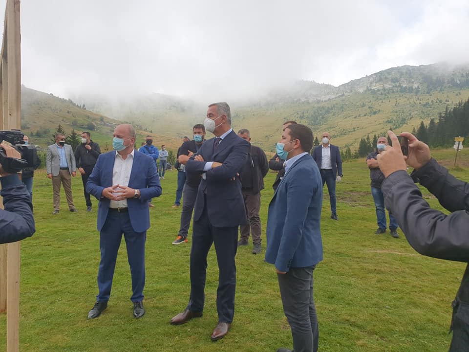 Đukanović na budućem ski centru “Hajla i Štedim”: Započela izgradnja šestosjedne žičare