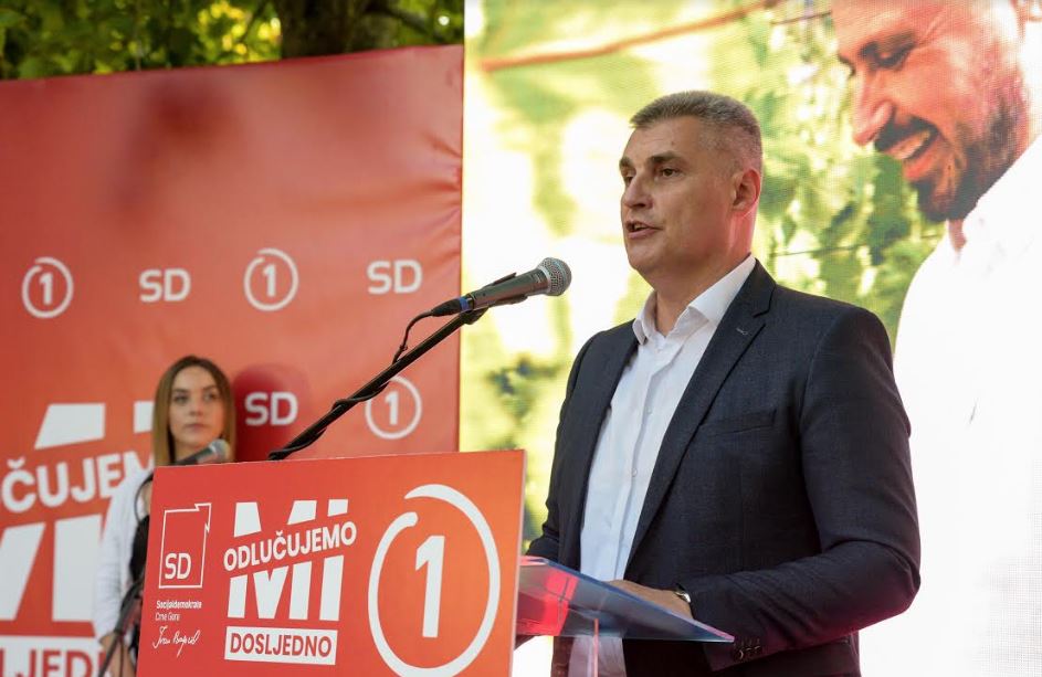 Brajović: Podgorica je putokaz evropske budućnosti Crne Gore, znam da ćemo 30. avgusta slaviti pobjedu