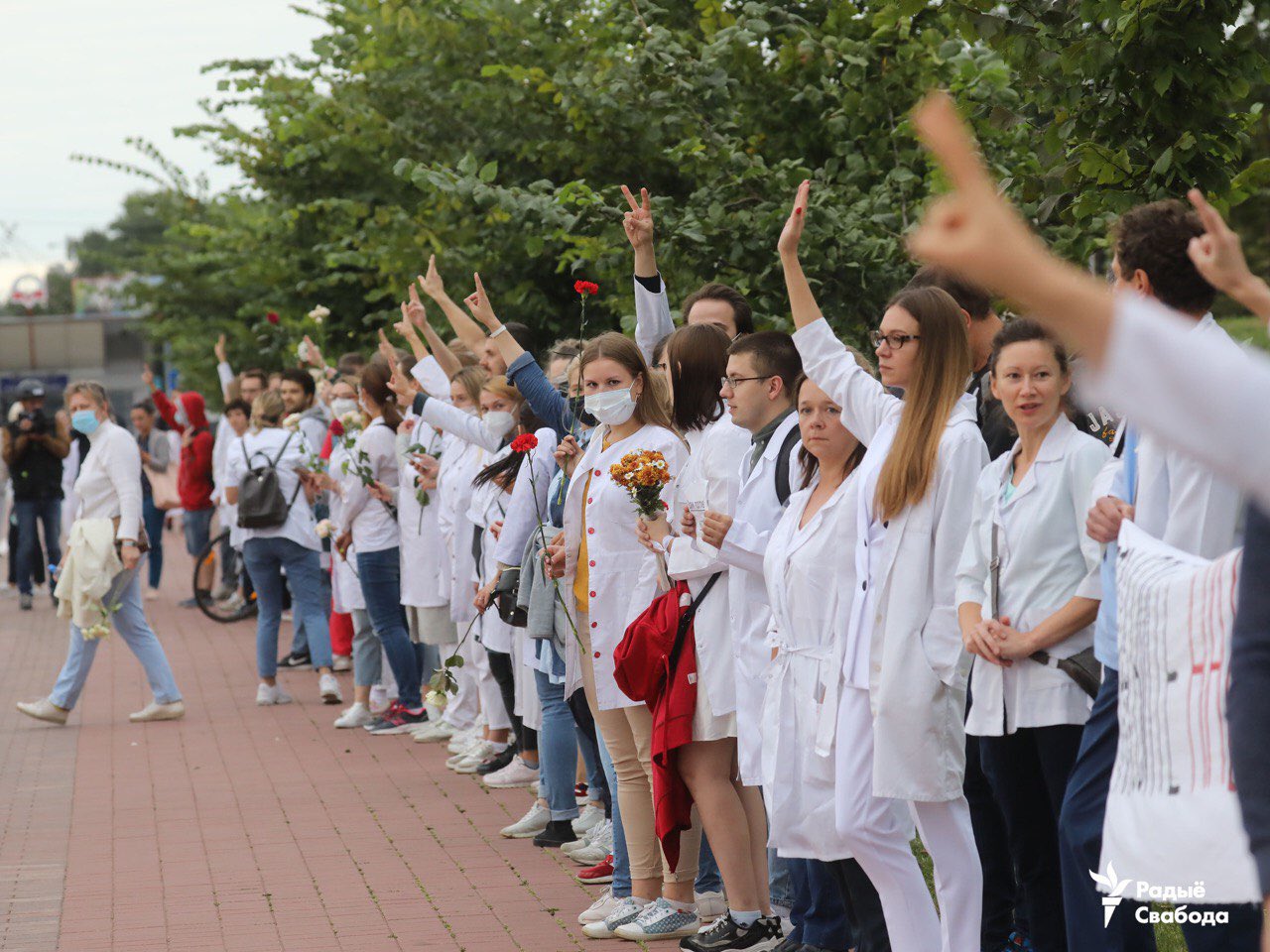 Bjeloruski ljekari izašli na ulicu protiv Lukašenka