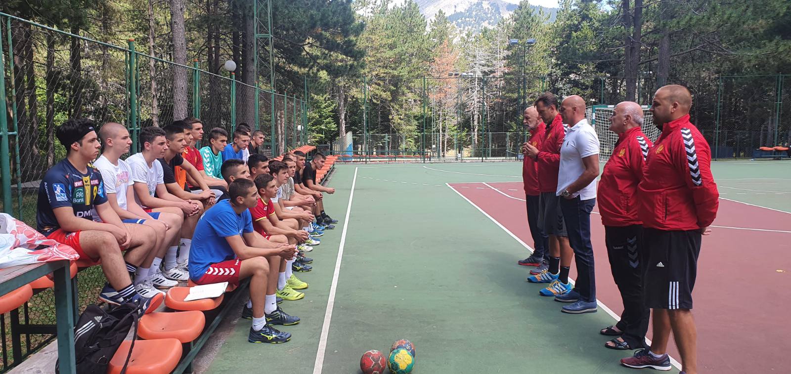 Kamp na Cetinju protiče u izvrsnoj atmosferi: Profilisati igrače za budućnost reprezentacije