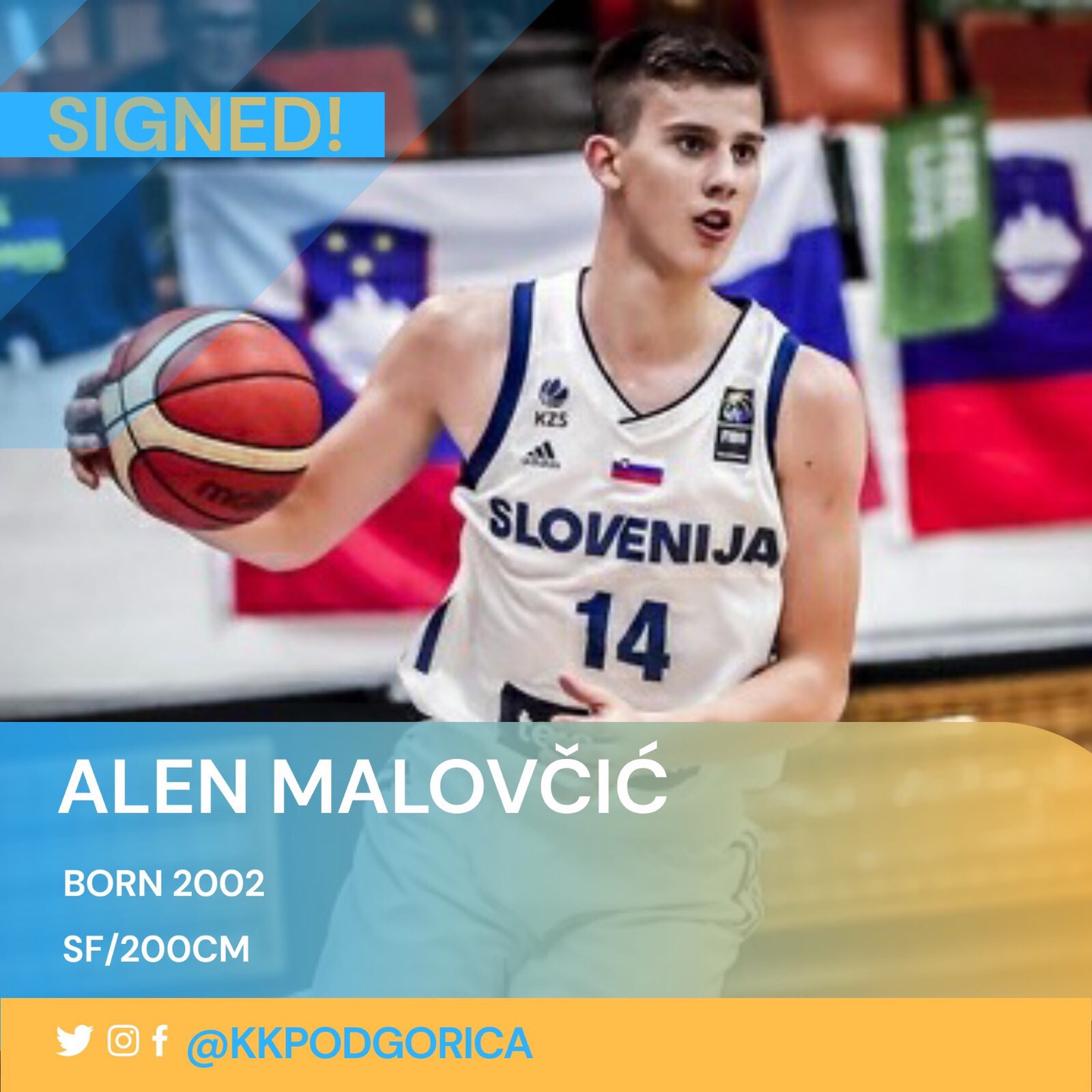 Novo pojačanje: Malovčić potpisao za Podgoricu