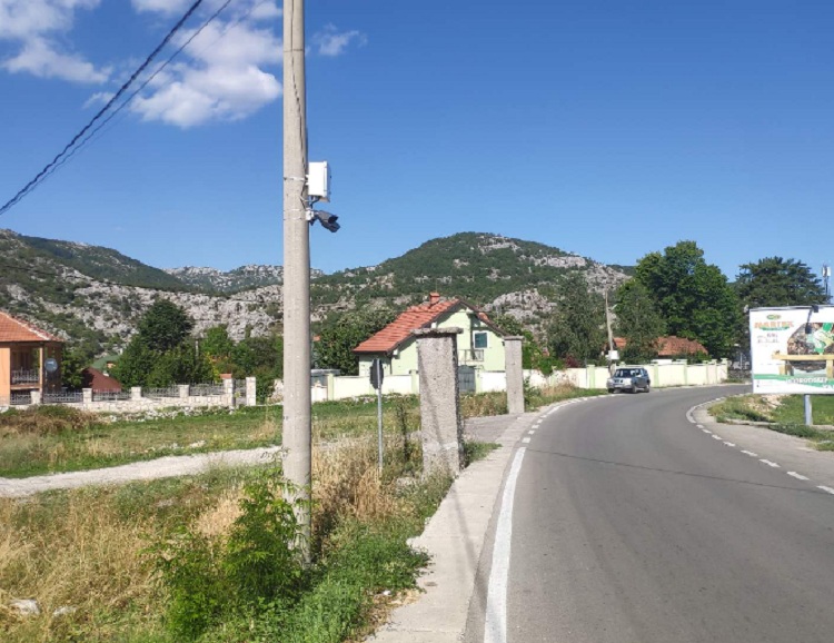 Cetinje: Video nadzor na četiri saobraćajnice