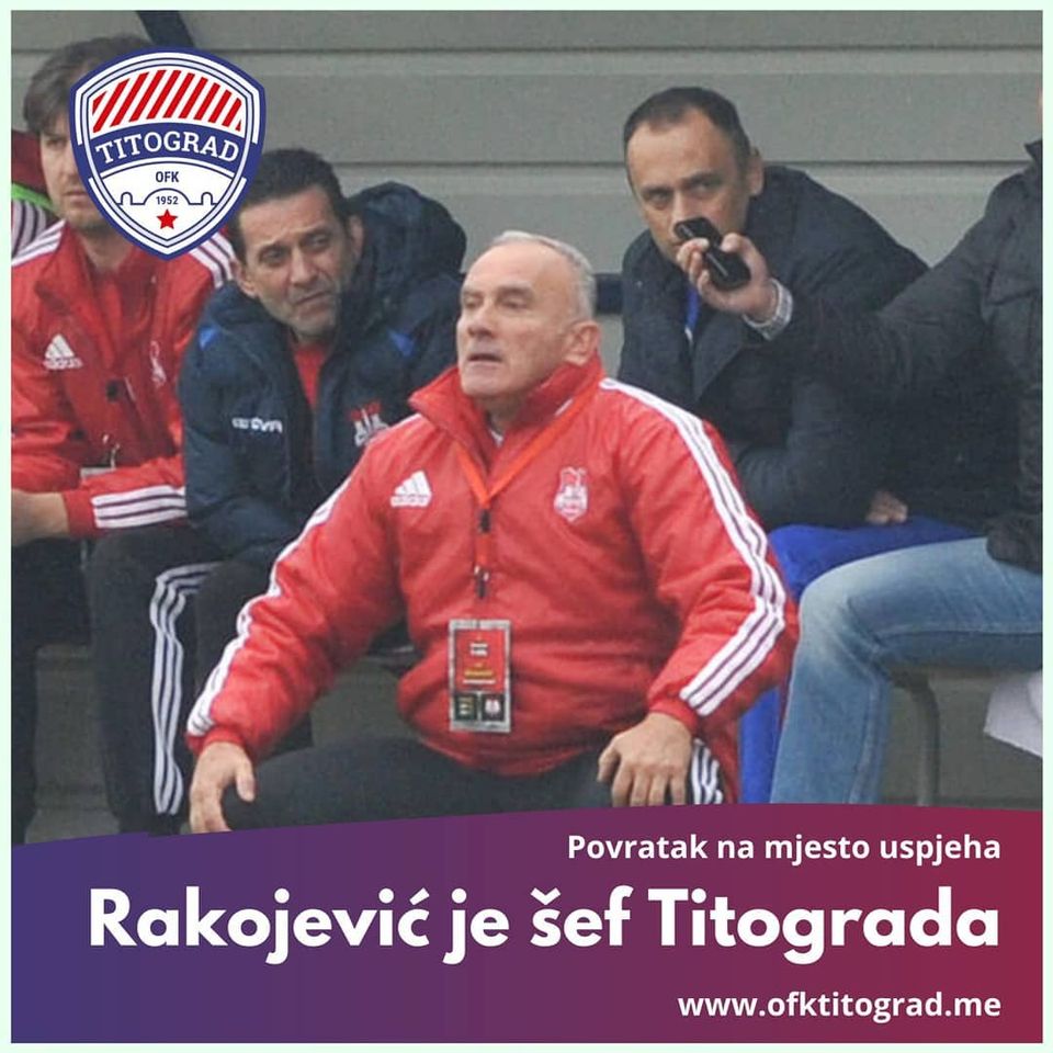 Povratak – Rakojević novi trener “romantičara”