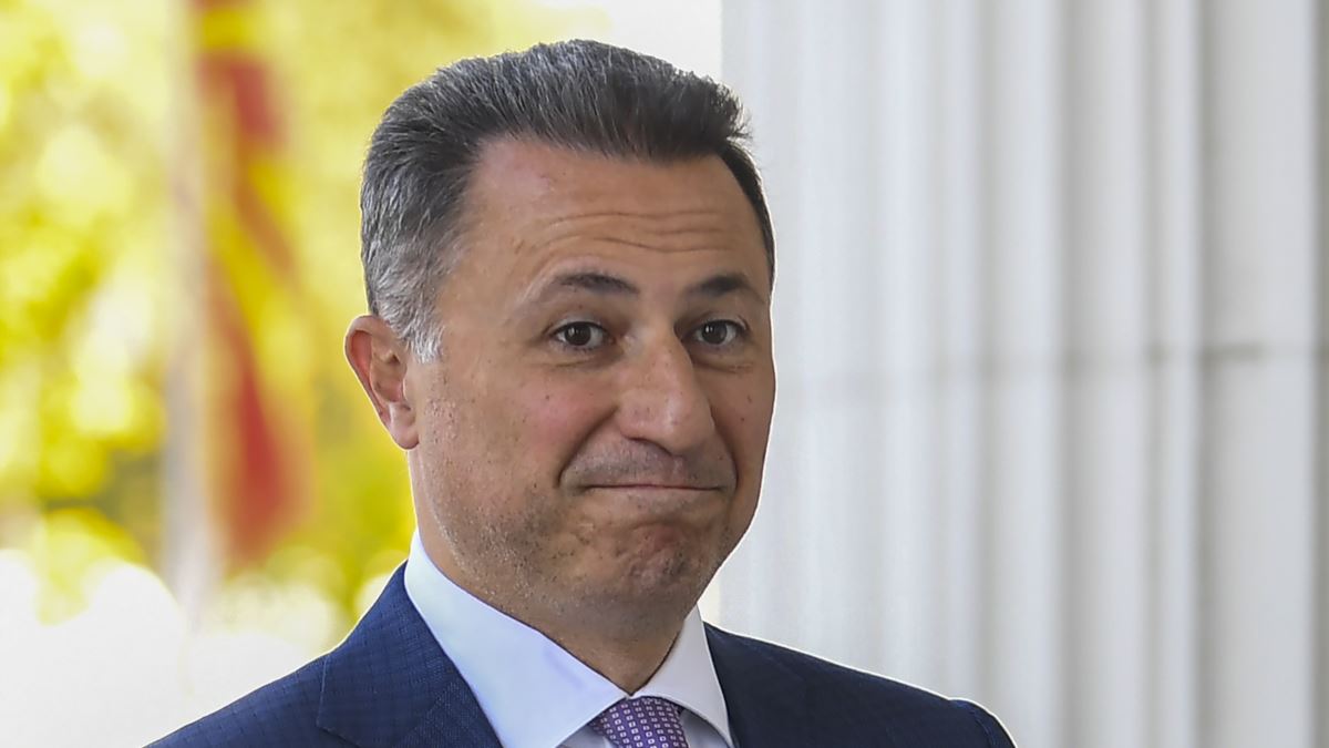 Gruevski osuđen na godinu i po zatvora zbog nasilja nad političkim protivnicima