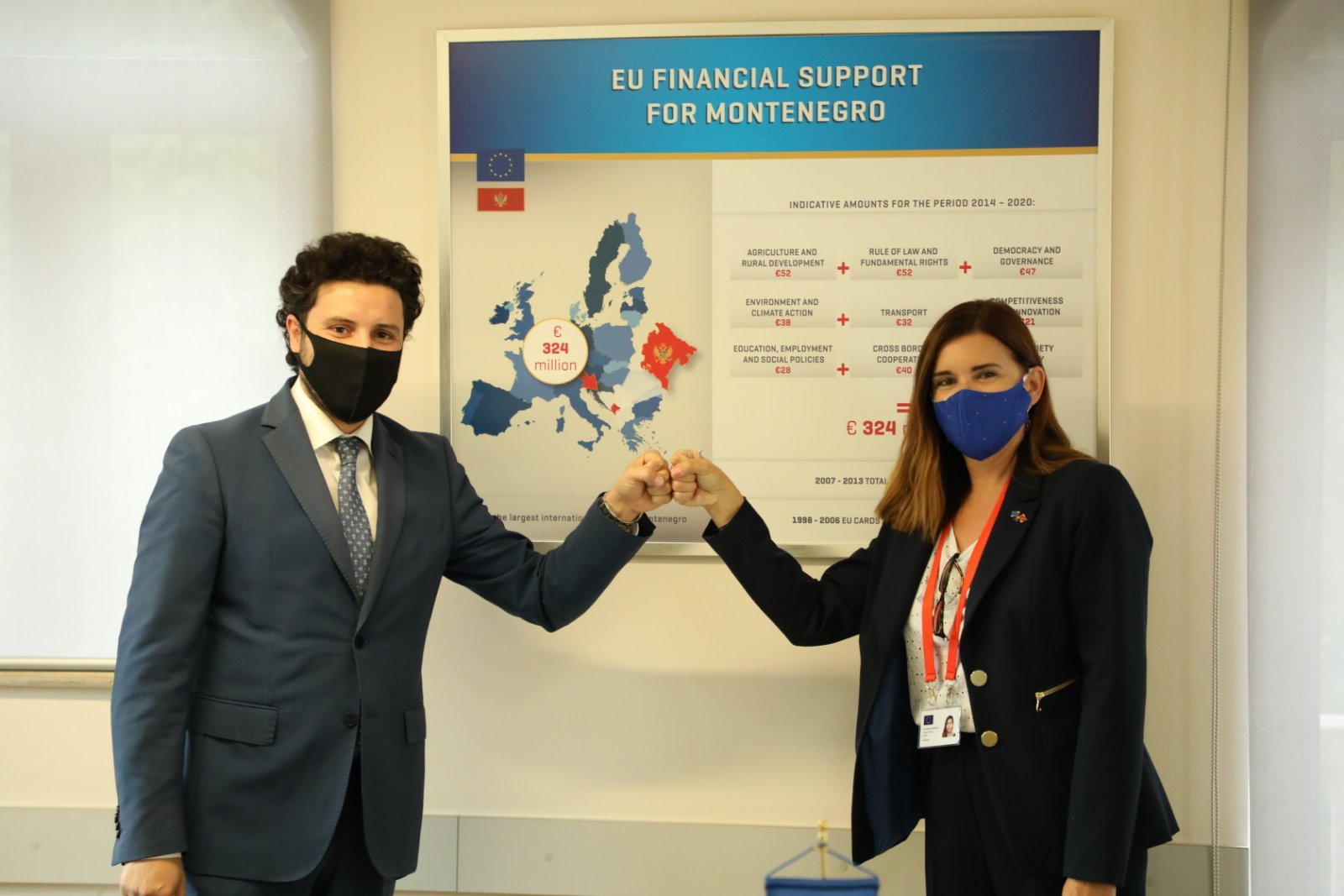 Abazović – Popa: EU glavni partner nove vlasti, Crna Gora da u što kraćem roku završi reforme