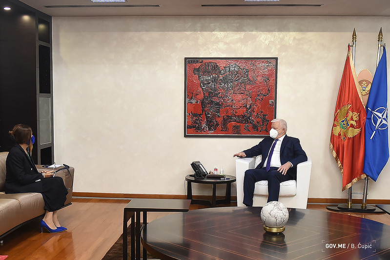 Marković i ambasadorka Popa: Crna Gora napravila snažne iskorake, vrijeme je za novu fazu u pregovorima