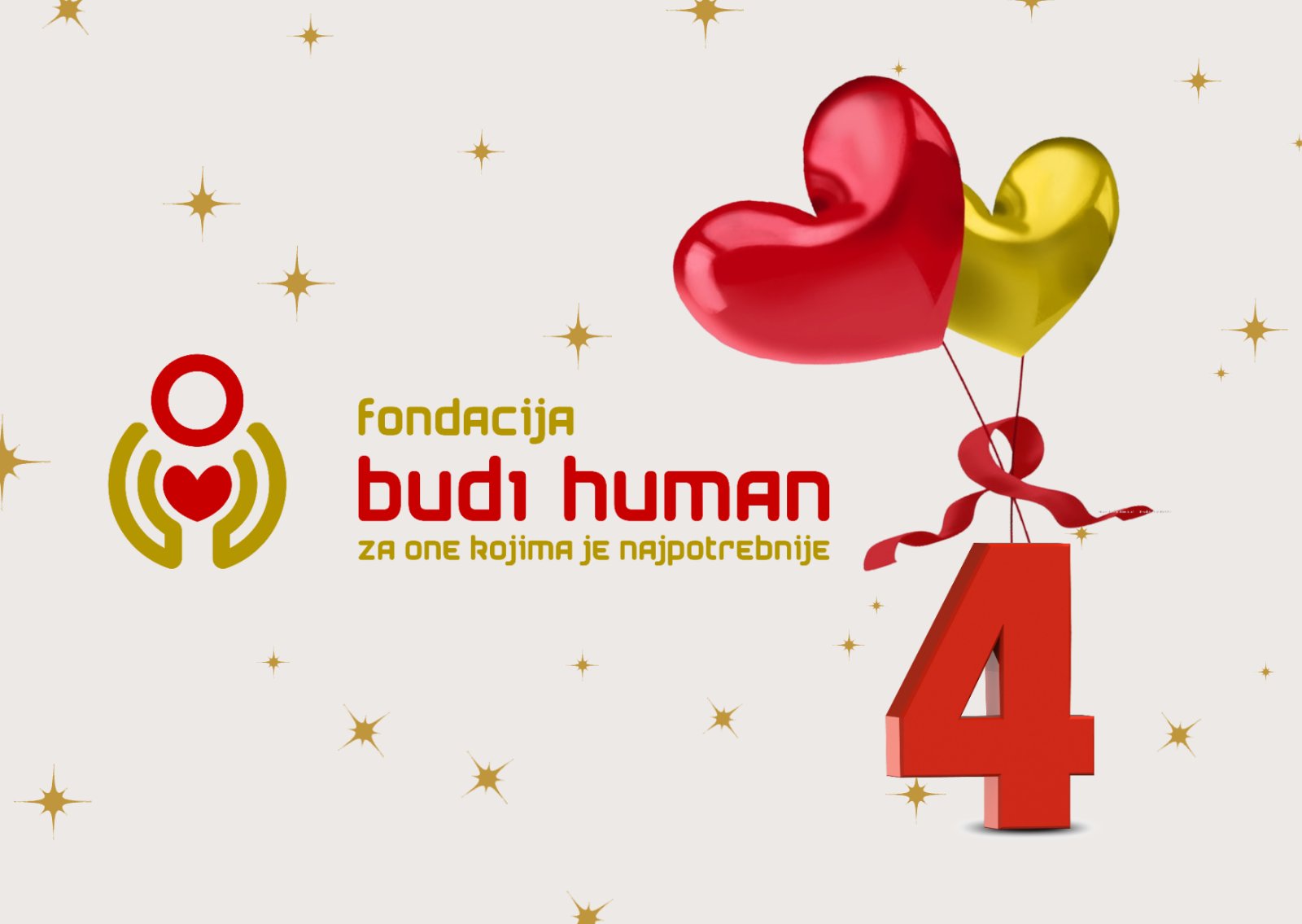 Fondacija Budi human slavi četvrti rođendan