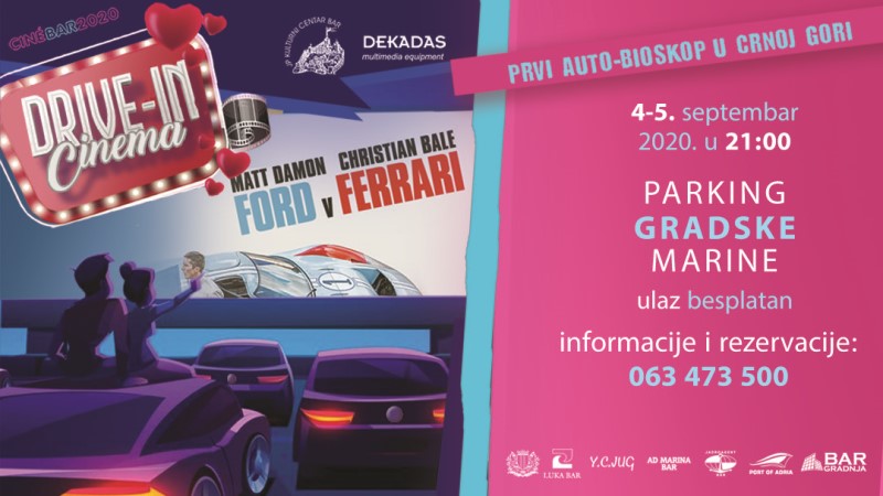 Prvi Drive in bioskop u Crnoj Gori