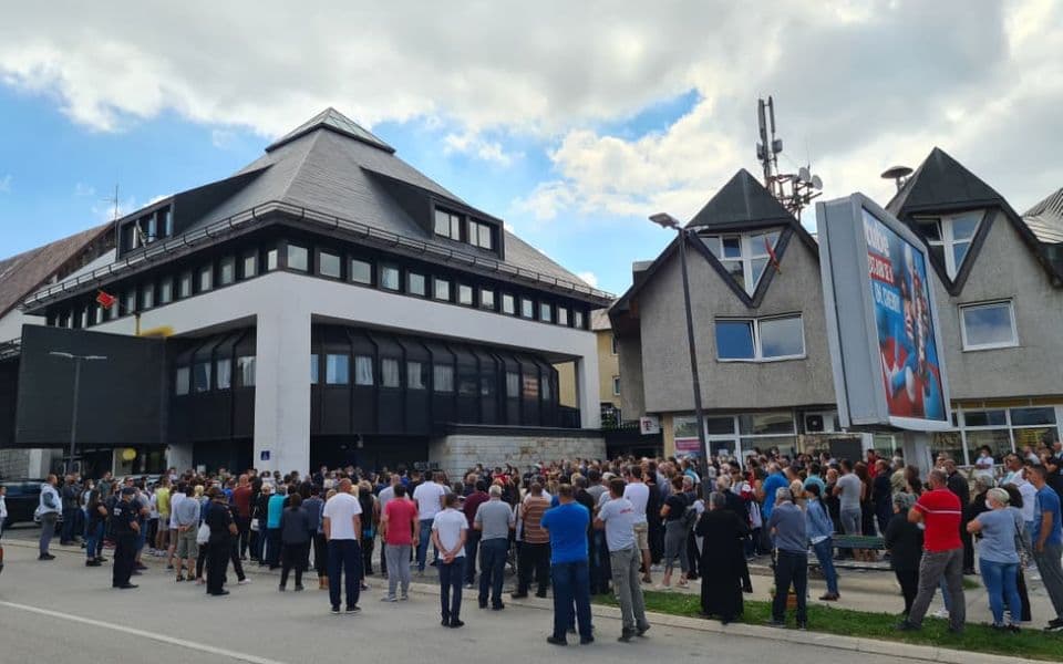 Žabljačani protestovali zbog presude za pomorsku nesreću u Budvi