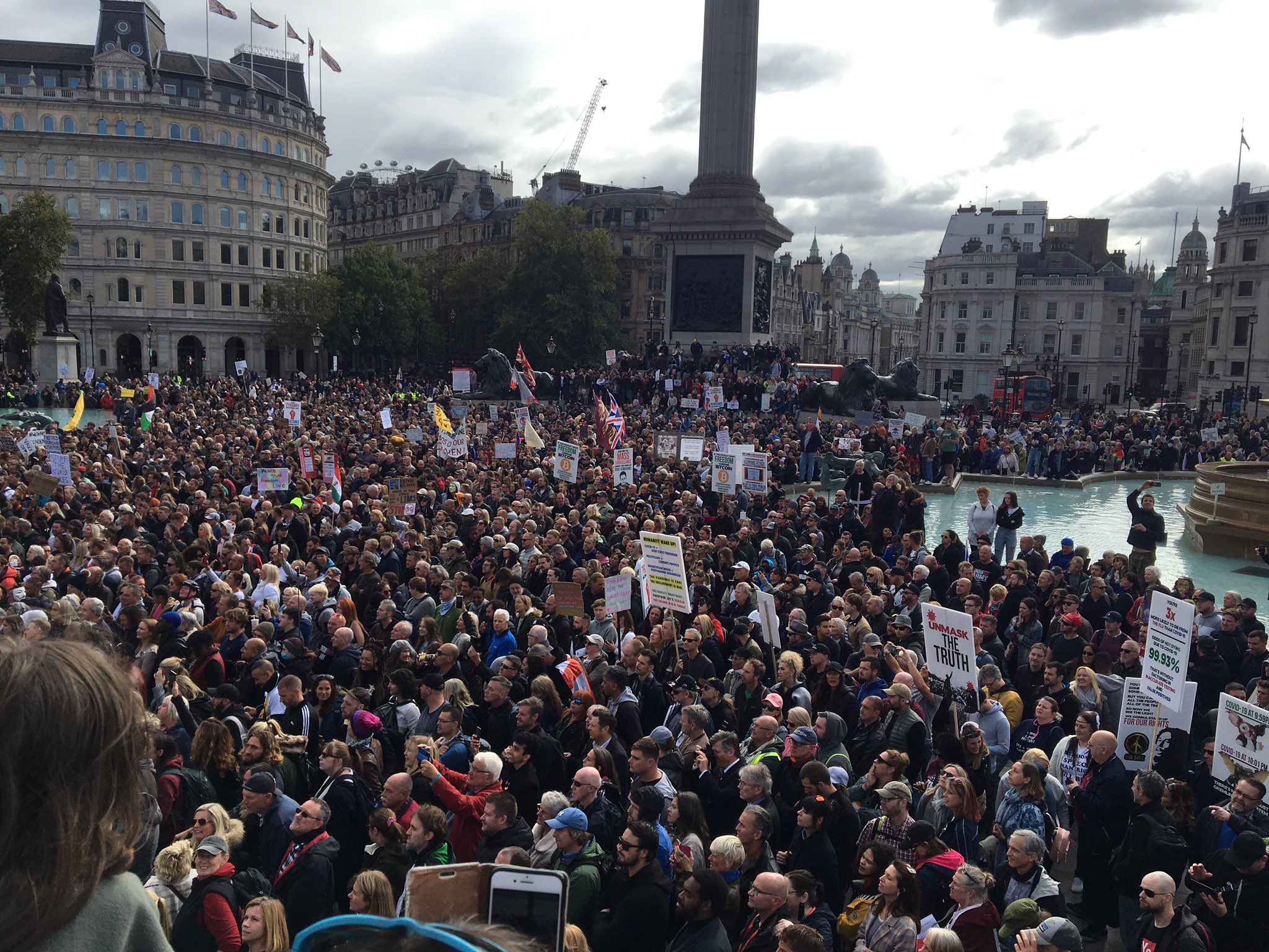 Hiljade demonstranata u Londonu: Ne pristajemo na mjere