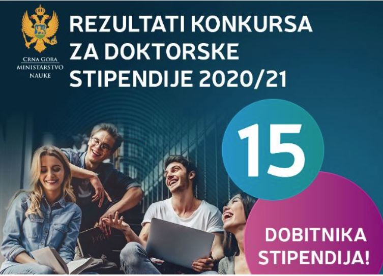 Ministarstvo nauke finansira novih 15 doktoranada na crnogorskim univerzitetima