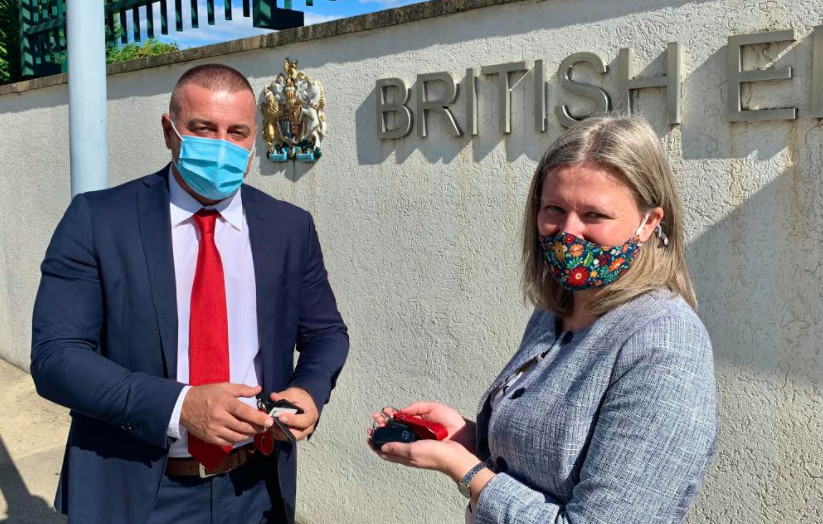 Donacija Britanske ambasade Upravi Policije Crne Gore
