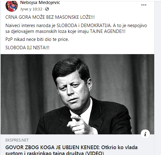 Medojević udario na nalogodavce koalicije “Crno na bijelo”: “Željko i Miško su sorošoidi i sluge ambasada”