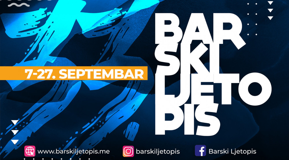 Barski ljetopis od 7. do 27. septembra uz prisustvo publike