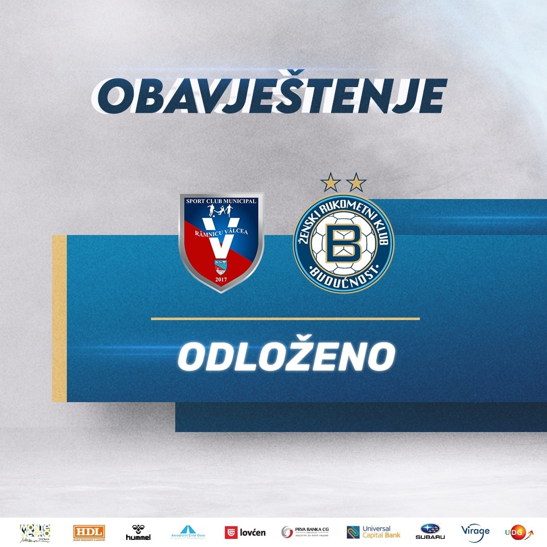 Odgođen duel Ramniku Vlčee i Budućnosti