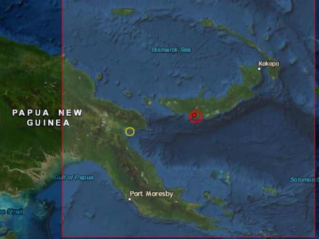 Jak zemljotres pogodio Papua Novu Gvineju