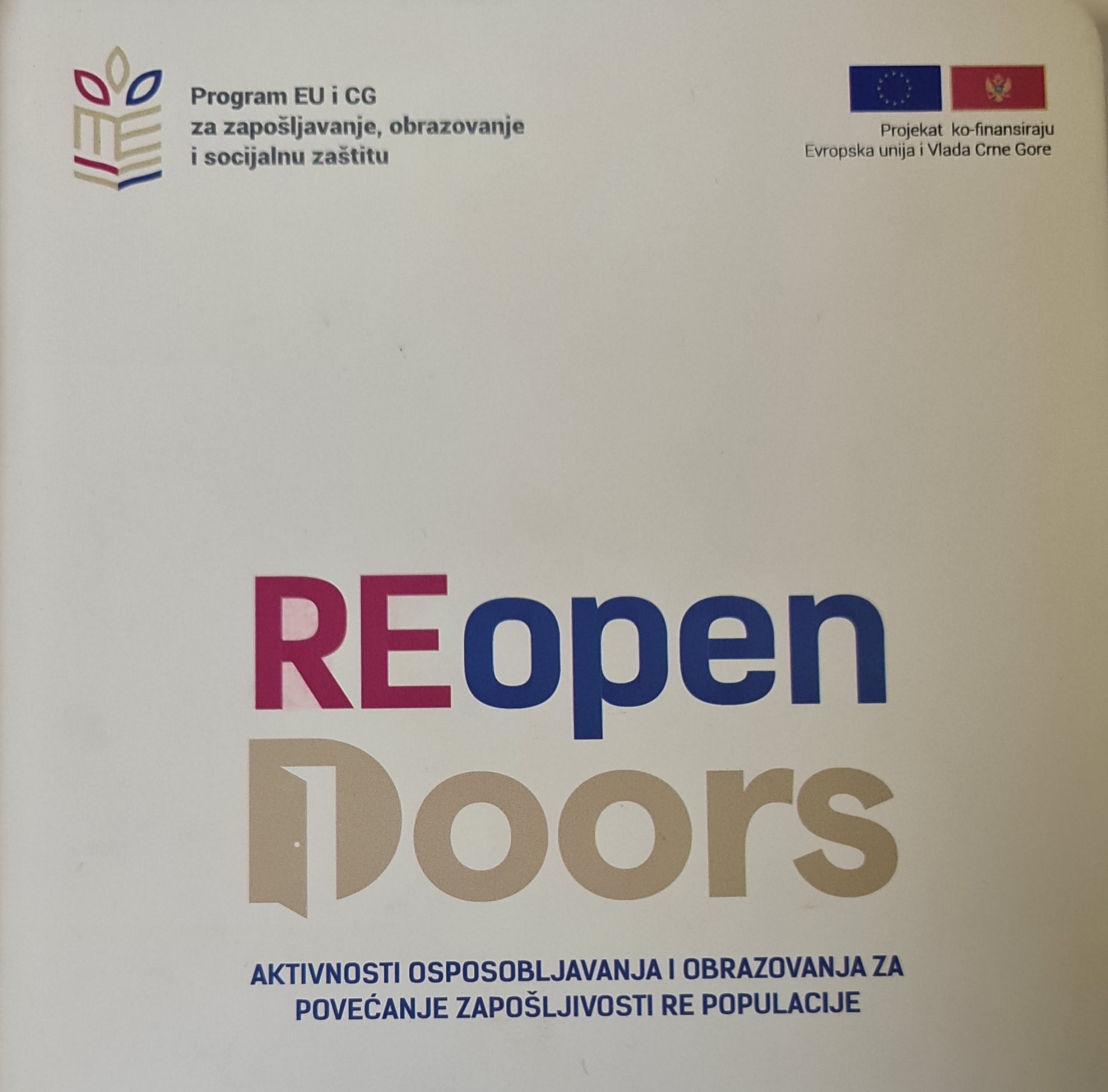 Mladi Romi se spremaju za rad u administraciji: Implementacija projekta „REOPEN DOORS“