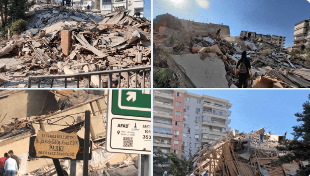 Snažan zemljotres pogodio Tursku i Grčku, u Izmiru srušene zgrade