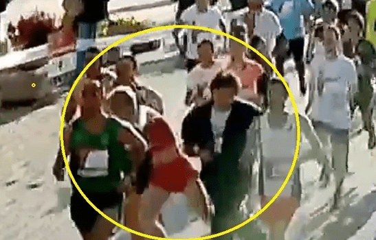 (VIDEO)Olivera Jevtić napadnuta tokom trke