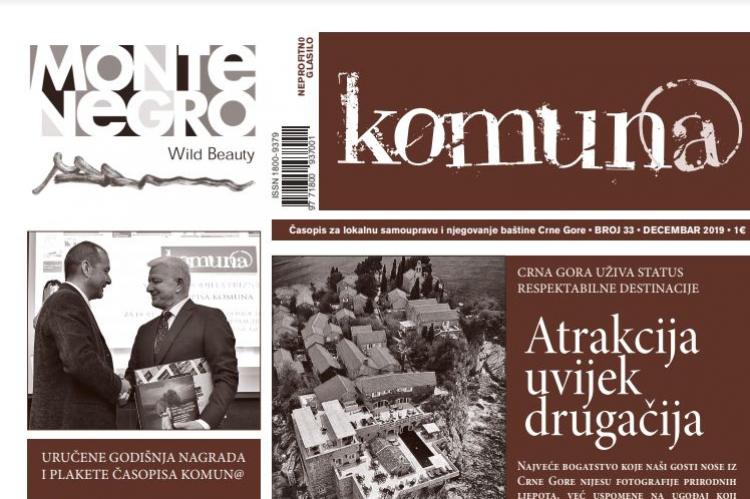 Utvrđena lista kandidata za dodjelu nagrade Komuna