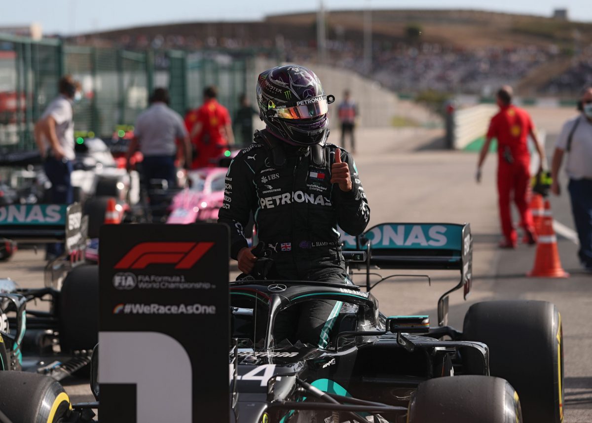 Hamilton na pol poziciji u Portugalu