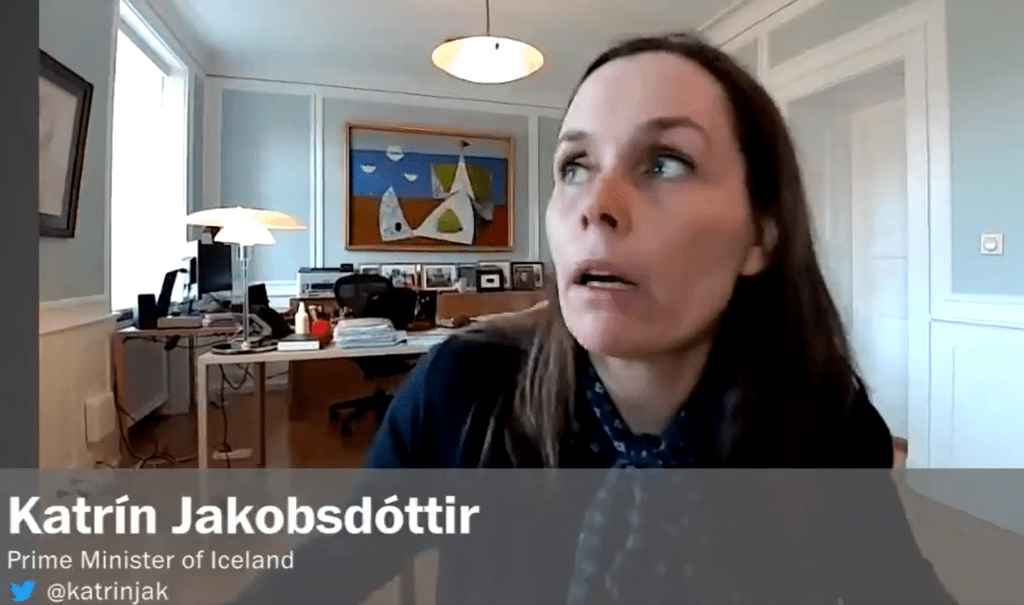 Premijerku Islanda prekinuo zemljotres: Reagovala je sjajno