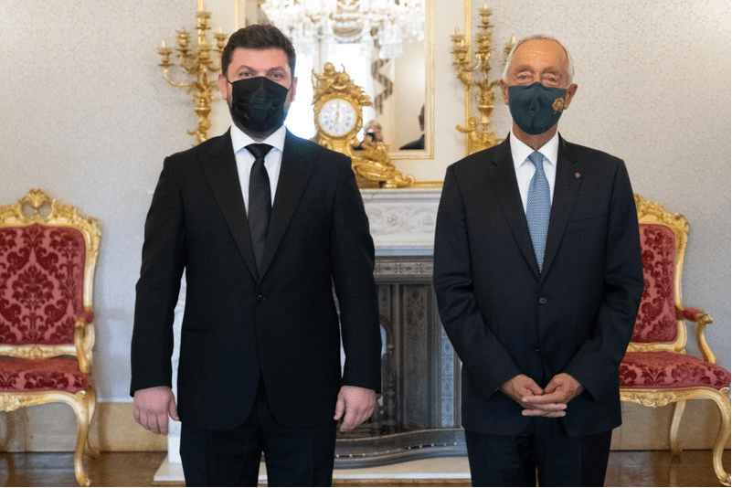 Ambasador Ivanišević predao akreditivna pisma predsjedniku Portugala Marselu Rebelu de Souzi