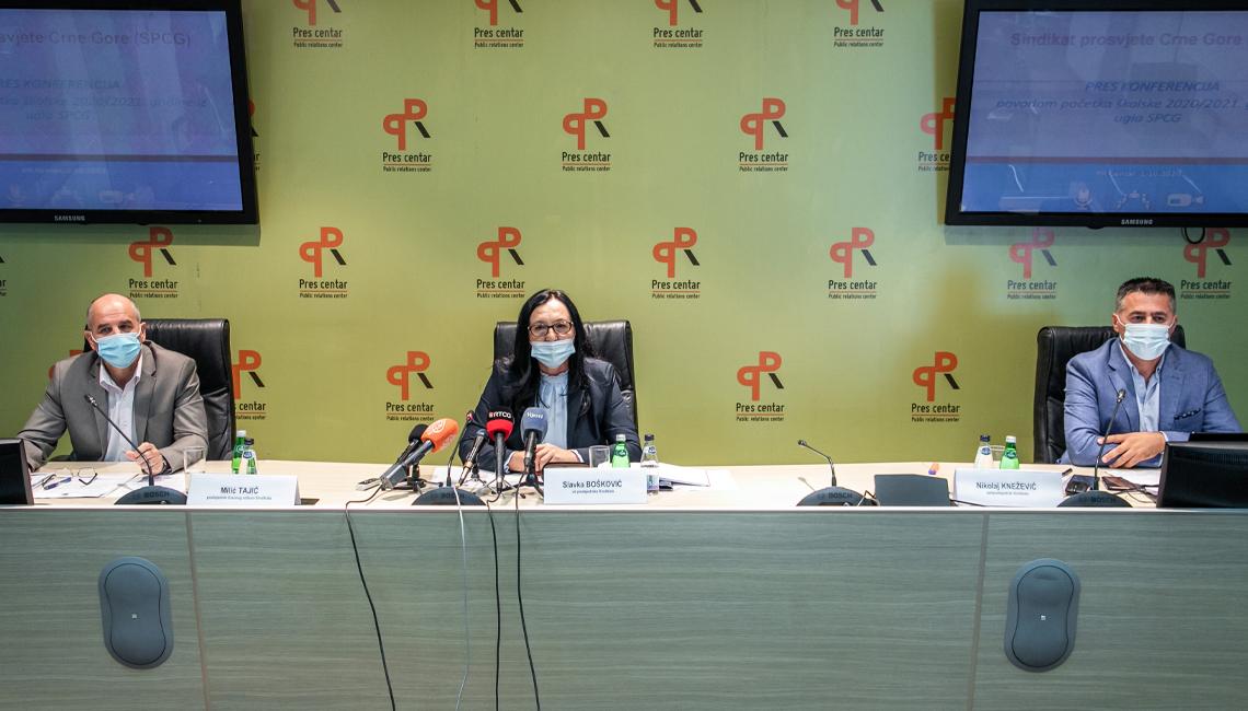 Prosvjetni radnici traže valorizaciju povećanog obima rada tokom epidemije