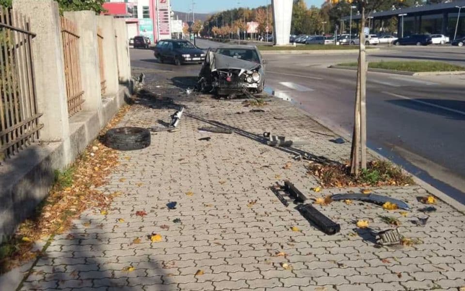 Udes u Nikšiću, dvije osobe teže povrijeđene