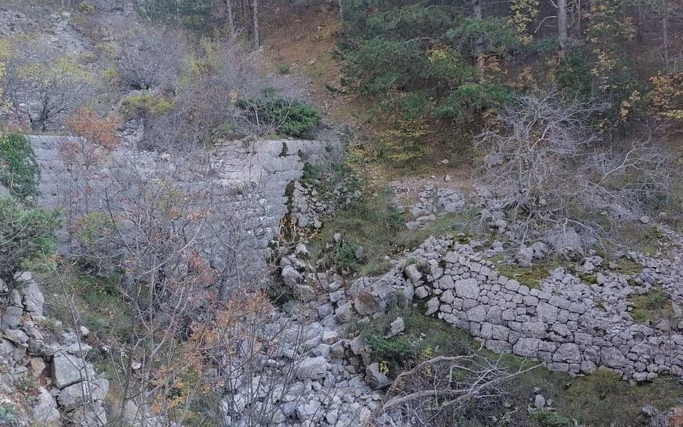 Planiski prevoj Krstac na Njegušima