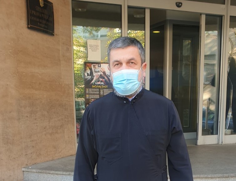 Protojerej Knežević saslušan u podgoričkom Centru bezbjednosti
