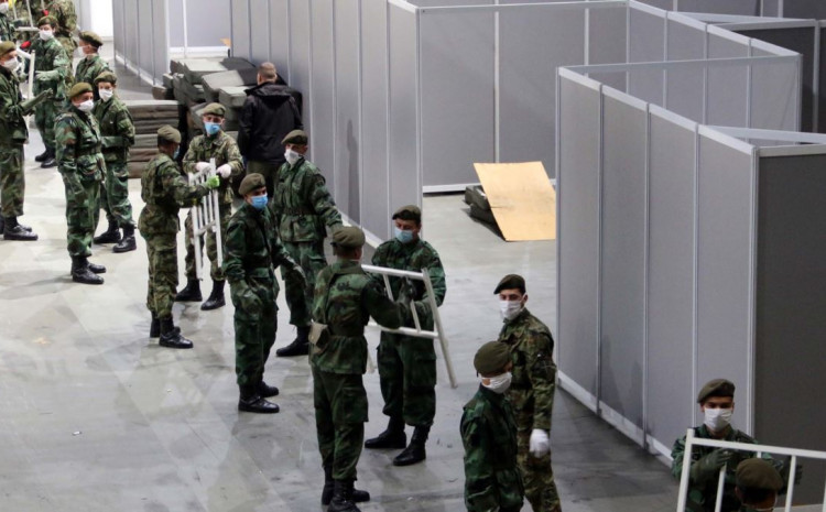 Beograd: U Areni 434 pacijenta, kapaciteti se brzo popunjavaju