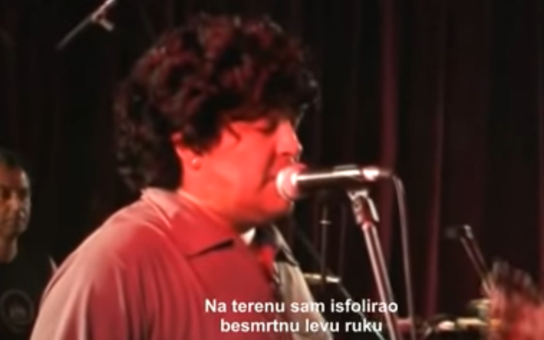 (VIDEO) Ovako je Dijego pjevao o svom životu u Kusturicinom dokumentarcu