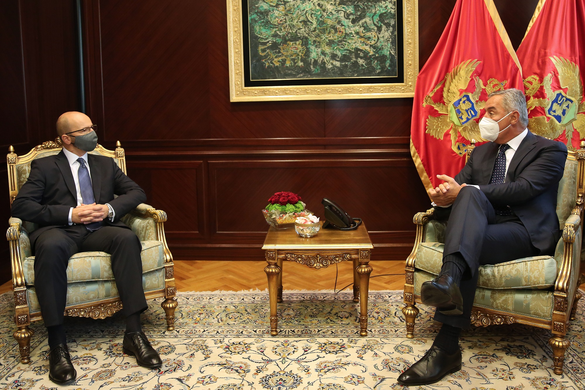 Đukanović primio ambasadora Slovenije Gregora Preskera