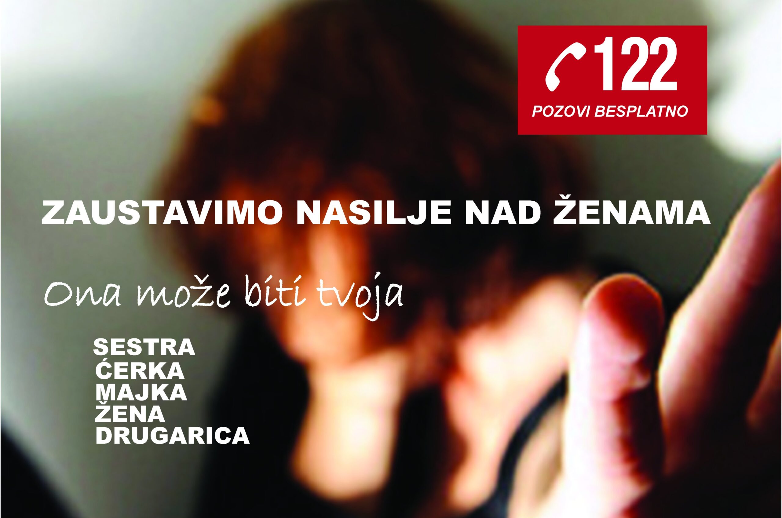 Policija CG: Žrtve nasilja u bilo koje doba da pozovu 122 i traže pomoć